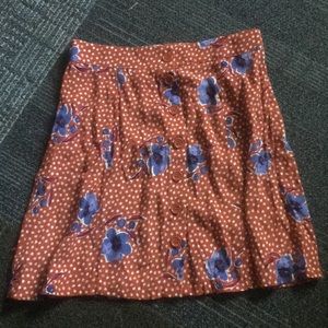 Orange skirt